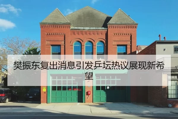 樊振东复出消息引发乒坛热议展现新希望